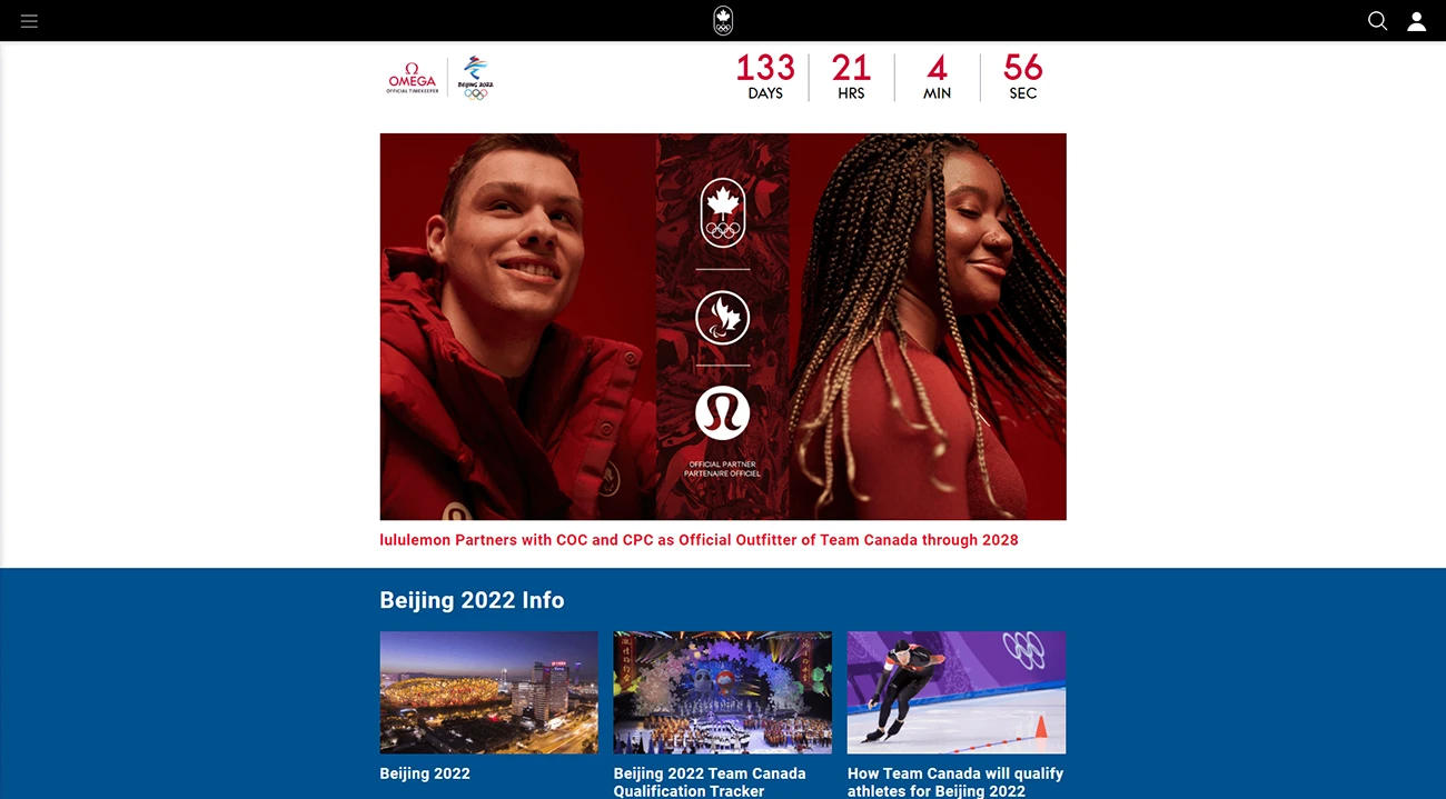 Team Canada – Official Olympic Team Website