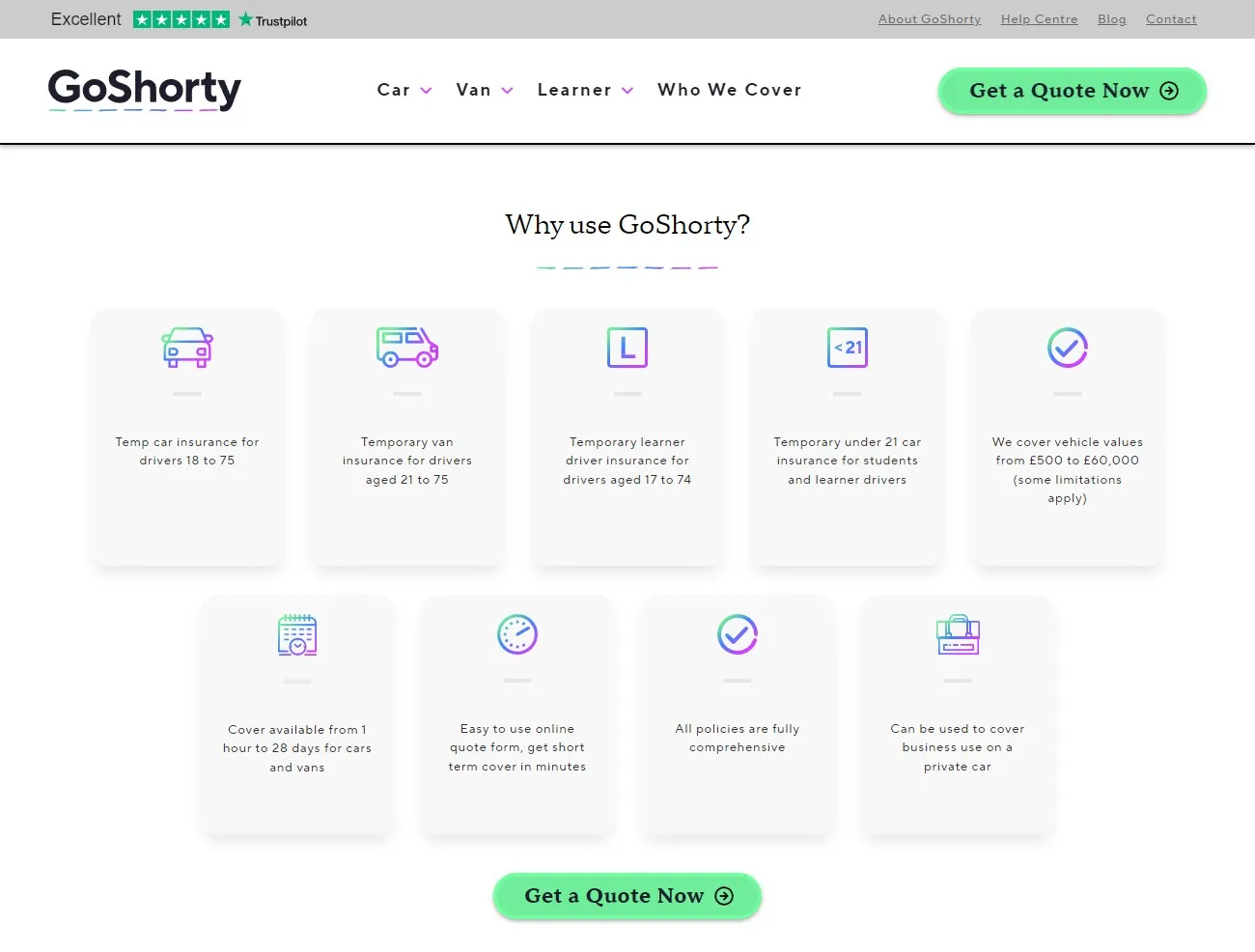 GoShorty Website