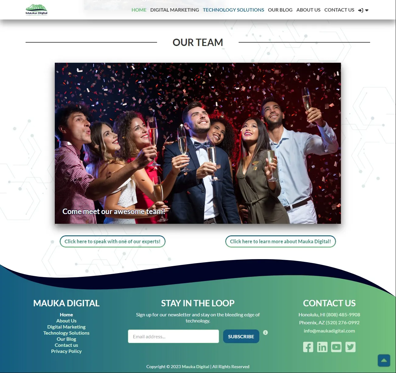 Mauka Digital Website