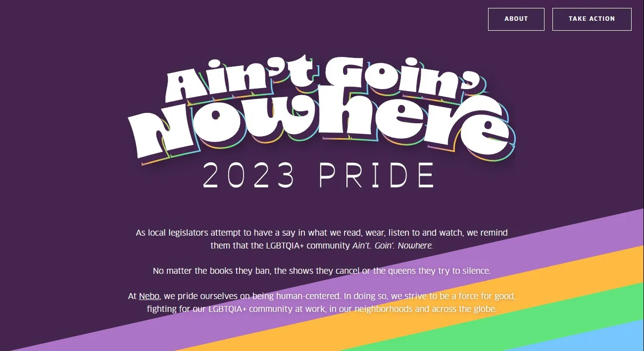 Pride 2023: Ain’t Goin’ Nowhere
