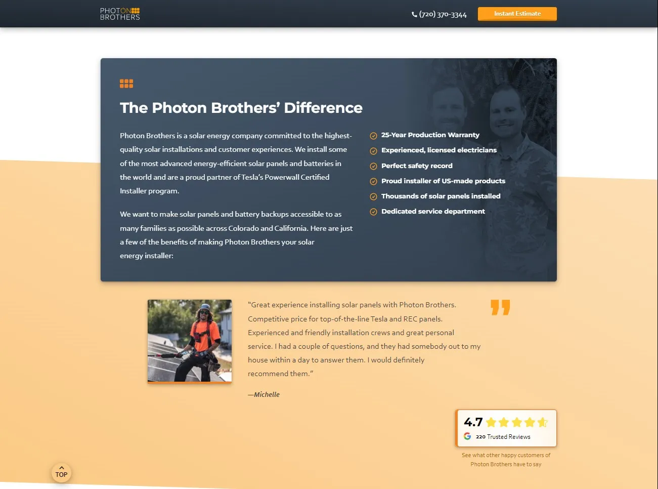 Photon Brothers Website