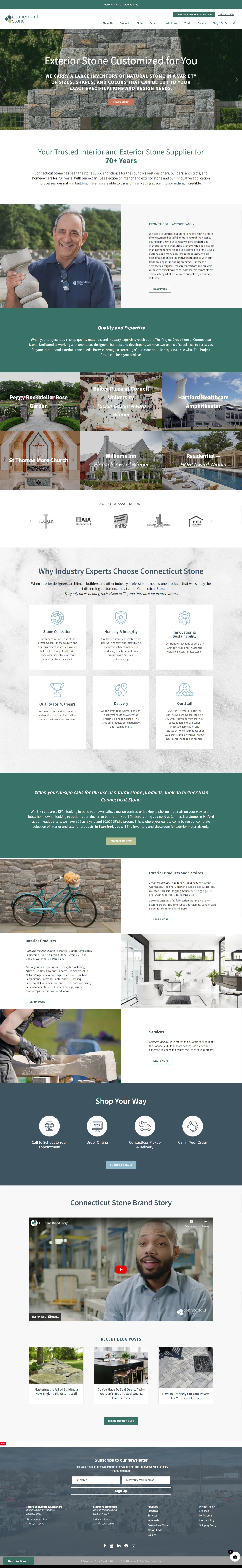 Connecticut Stone Website
