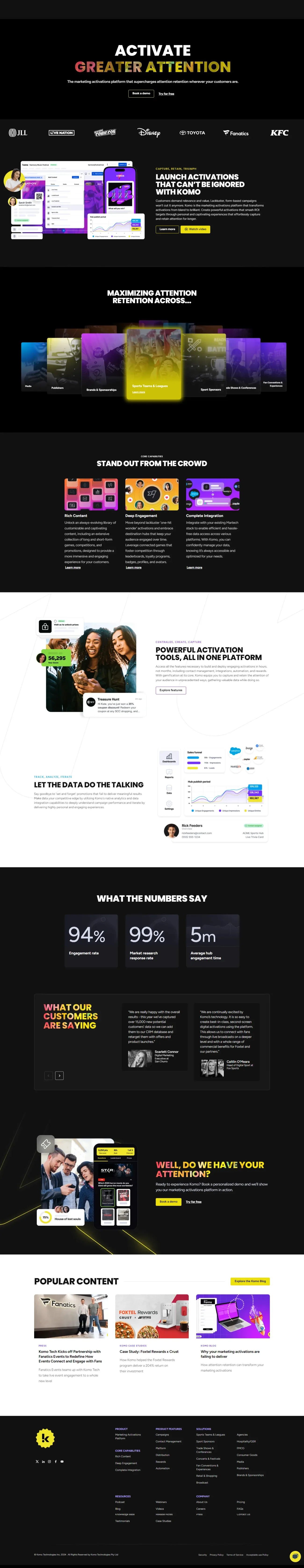 How Beacon Transformed Komo’s Online Presence