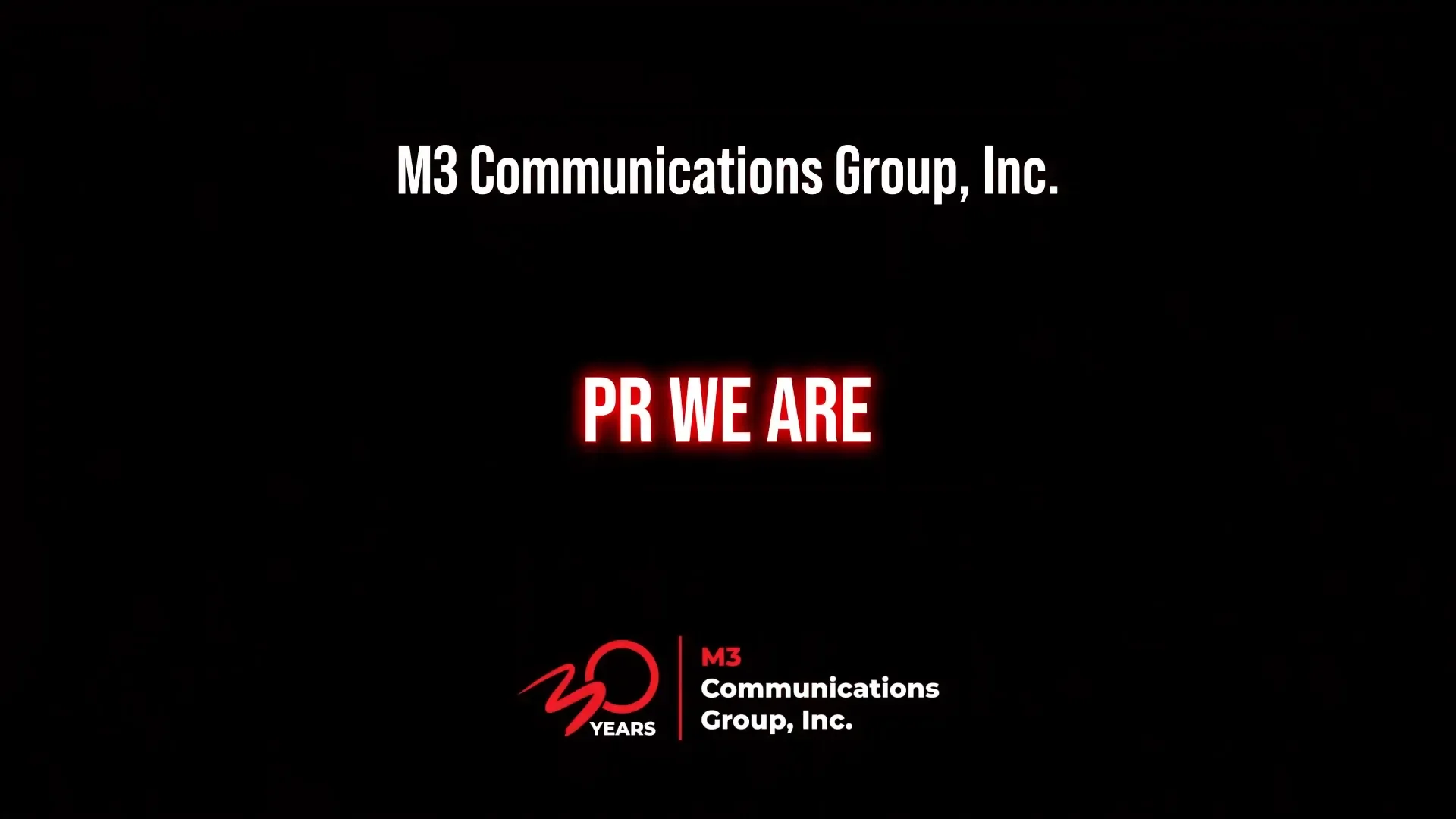 PR We Are
