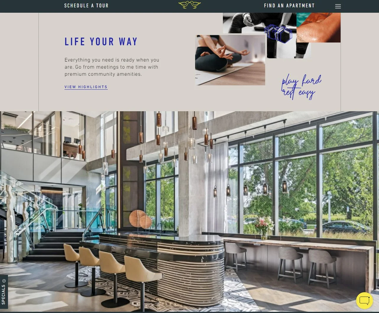 Solverre Apartments Website