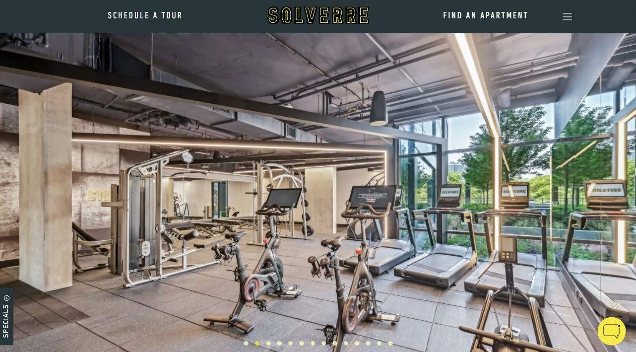 Solverre Apartments Website