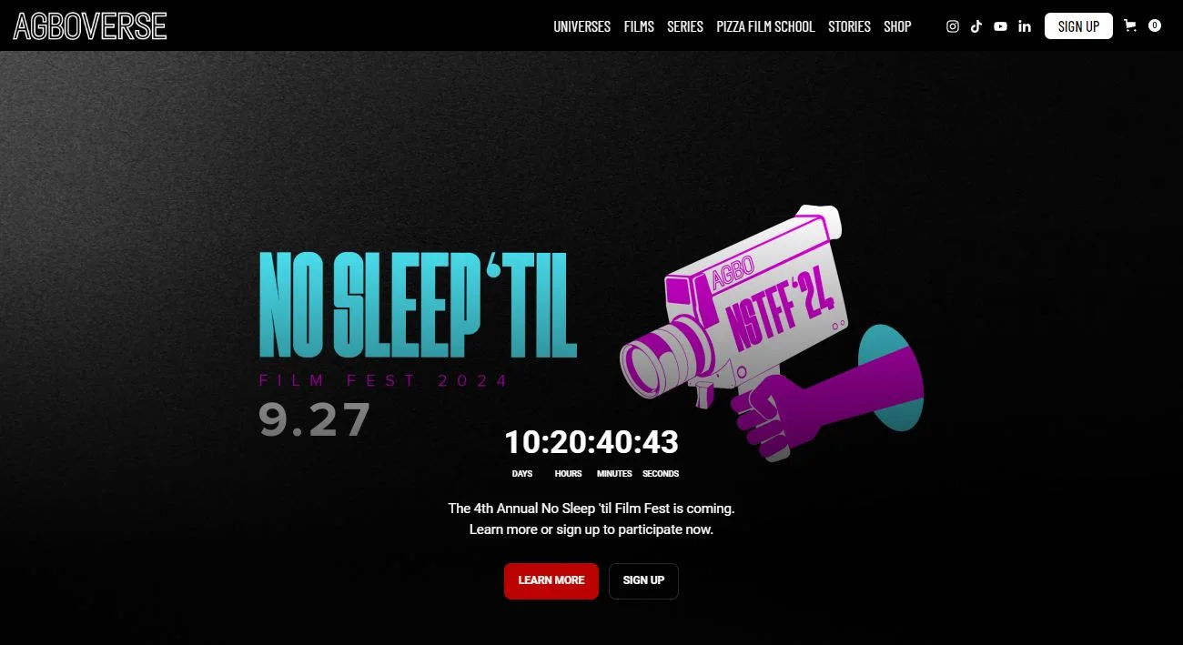 AGBOvers Website Redesign