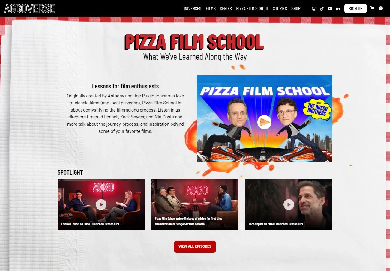 AGBOvers Website Redesign