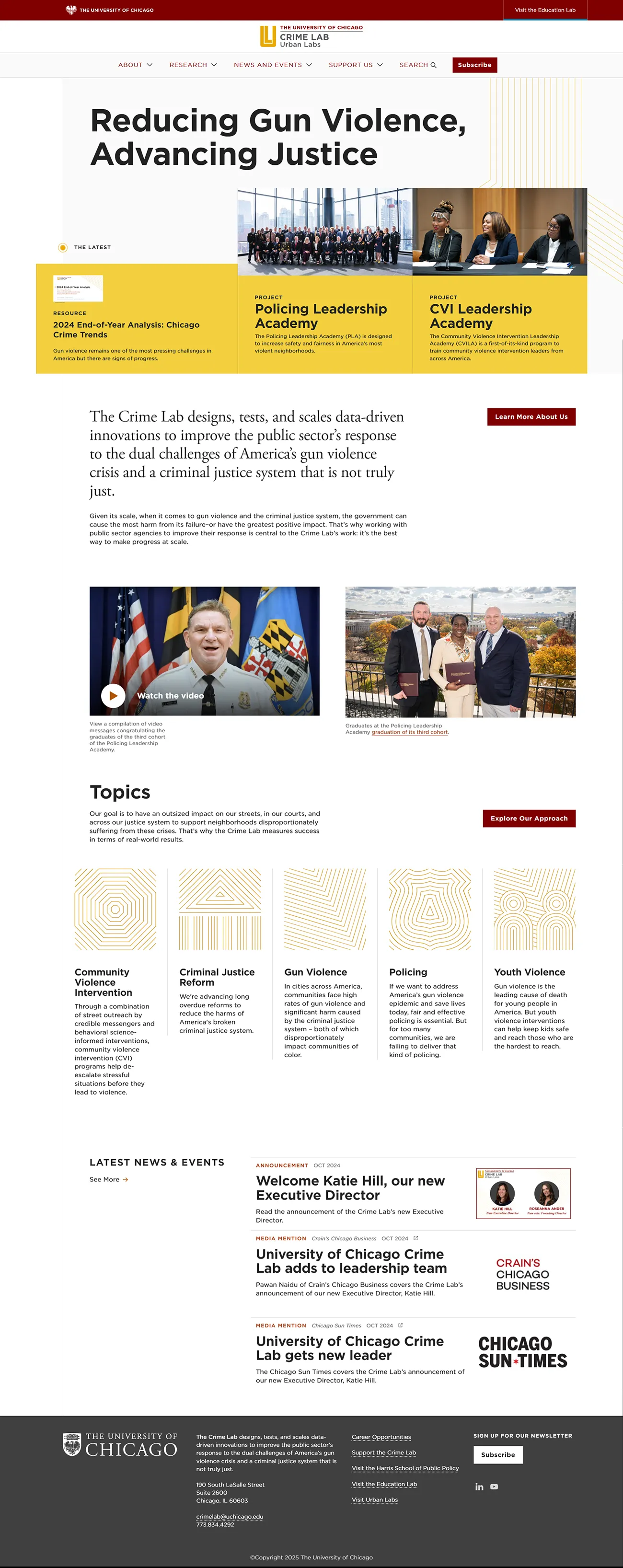 University of Chicago’s Urban Labs