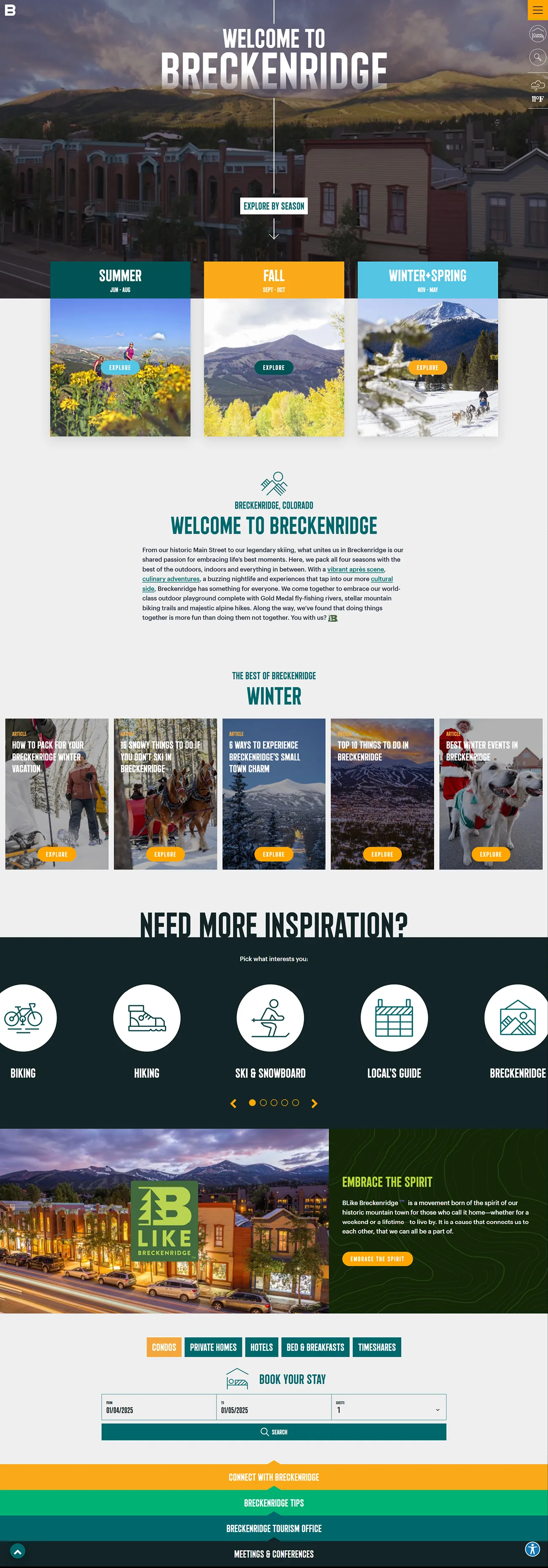 GoBreck Website Redesign