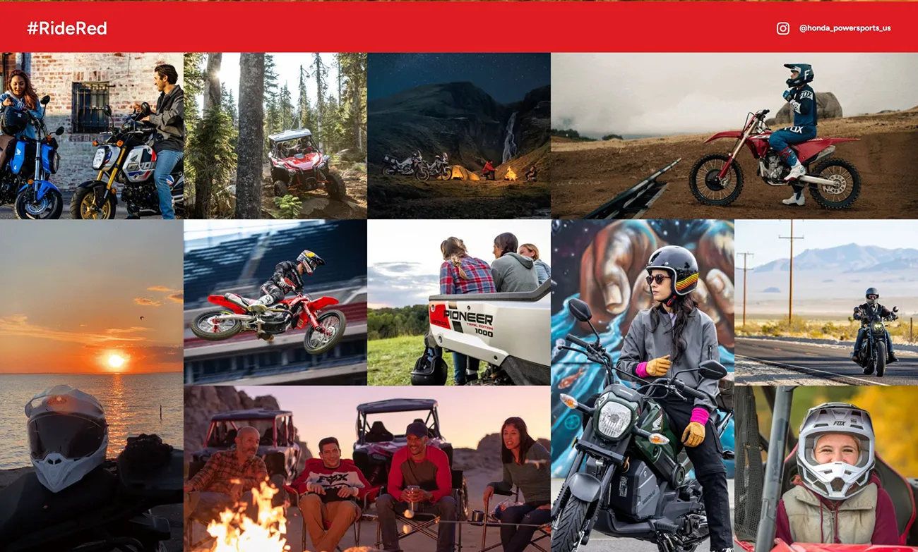Honda Powersports Redesign