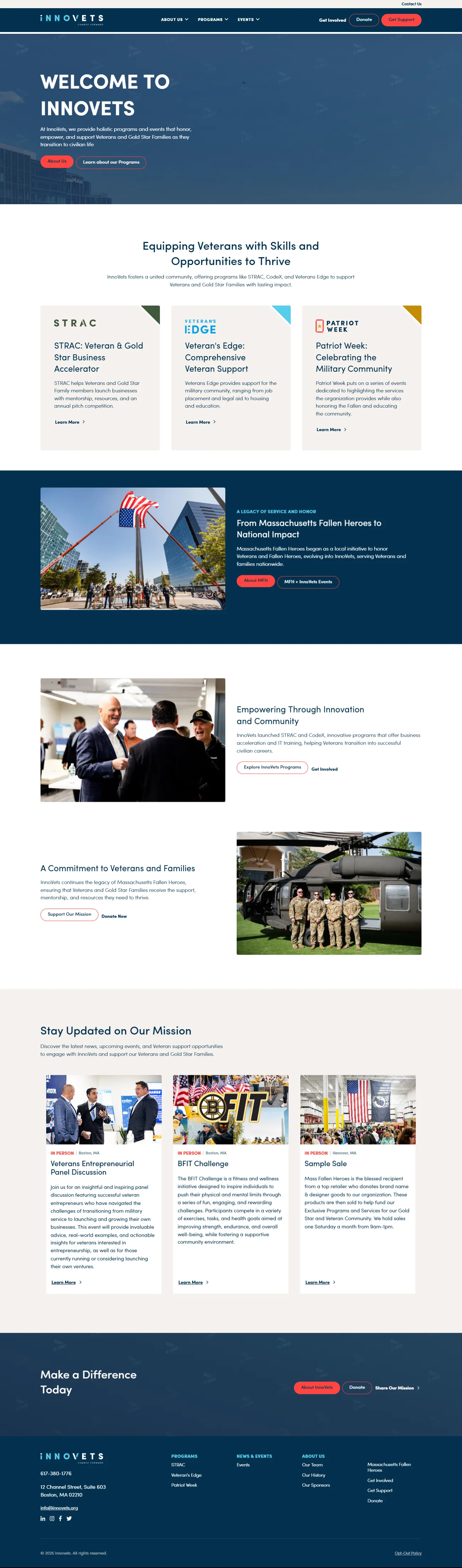 Transforming the Innovets Digital Experience
