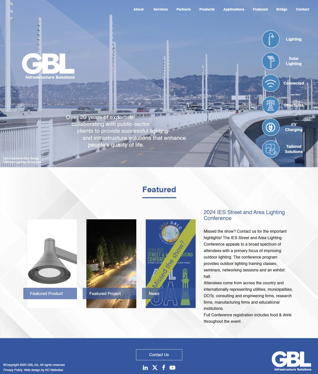 GBL Infrastructure Solutions Rebrand and Website