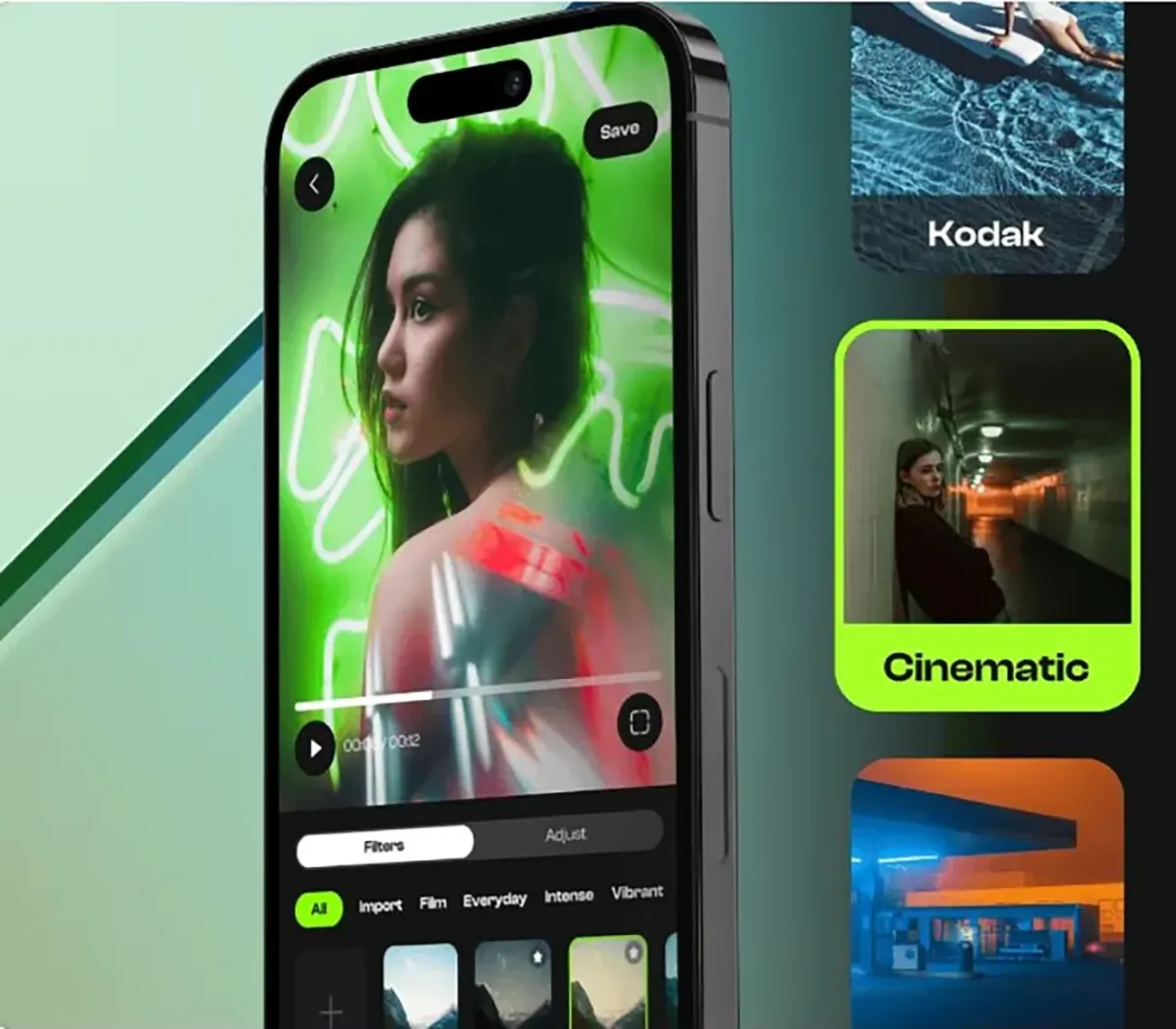 iOS Mobile Video Editing App
