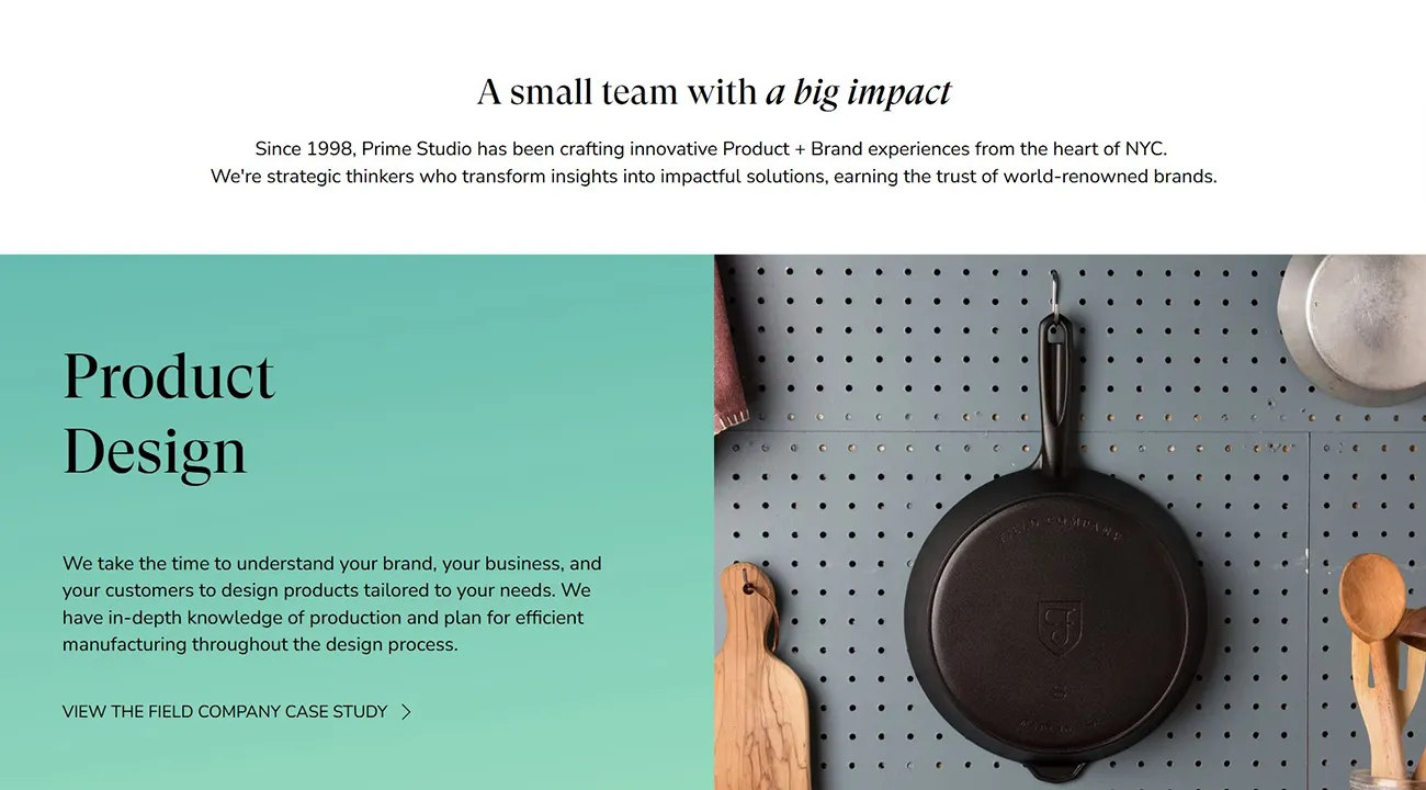 Prime Studio Website