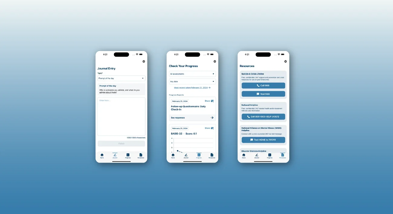 UHS Mental Health App/