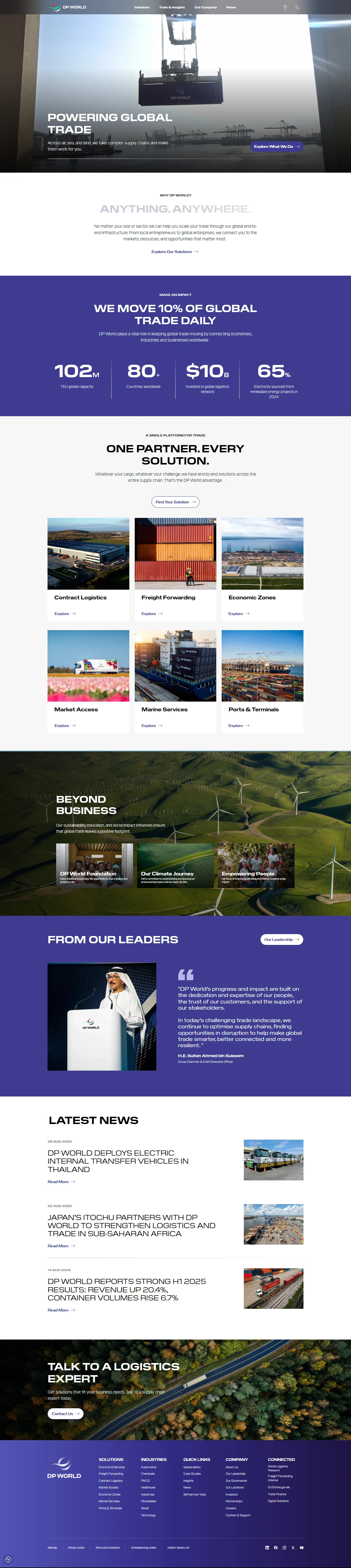 DP World's New Digital Gateway for Global Trade