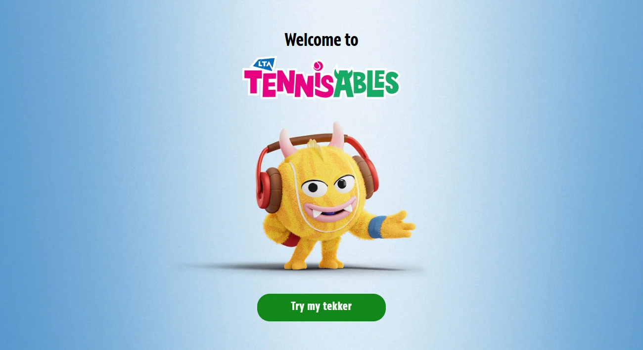 Tennisables WebAR Experience for the LTA