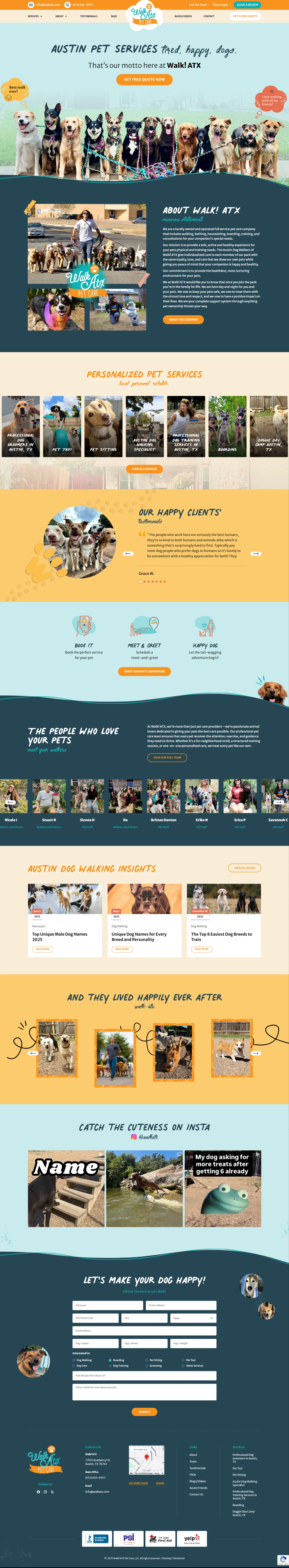 Limitless x Walk! ATX Pets – Premier Petcare