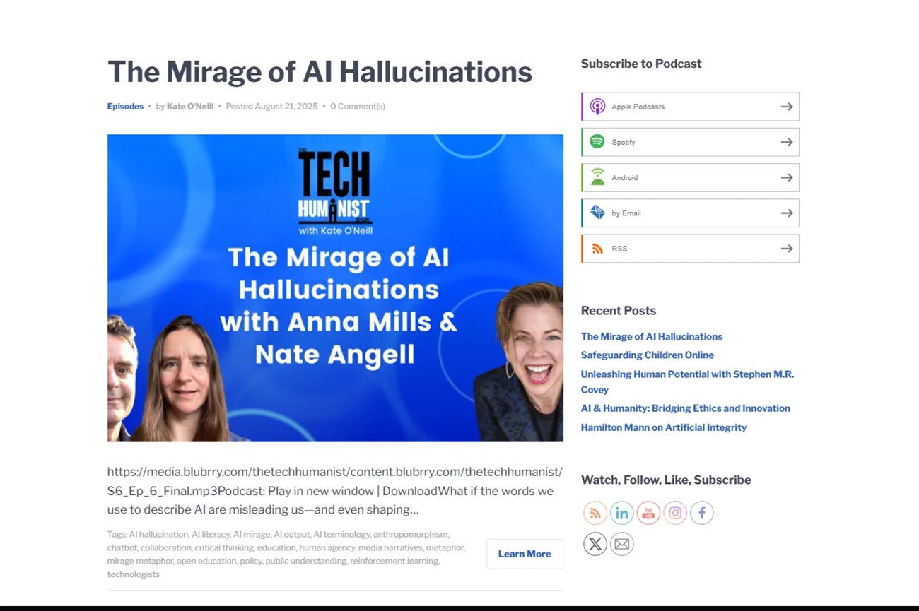 The Tech Humanist Show