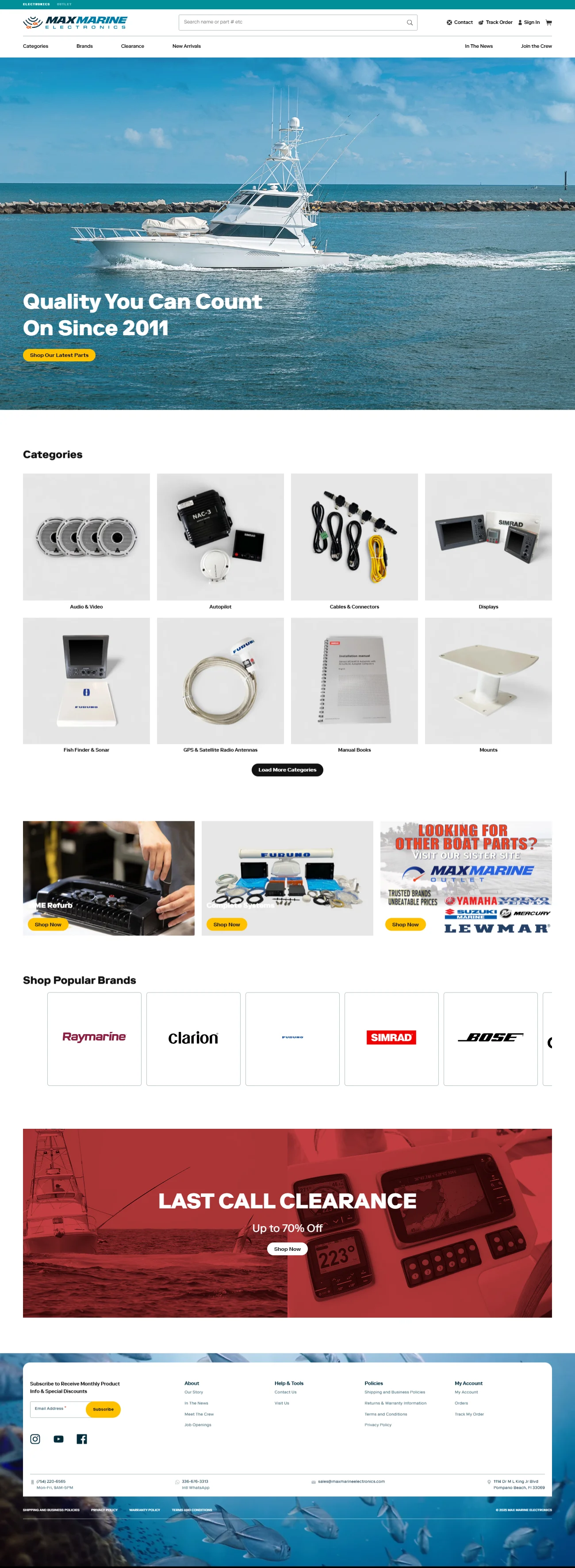 Max Marine Electronics
