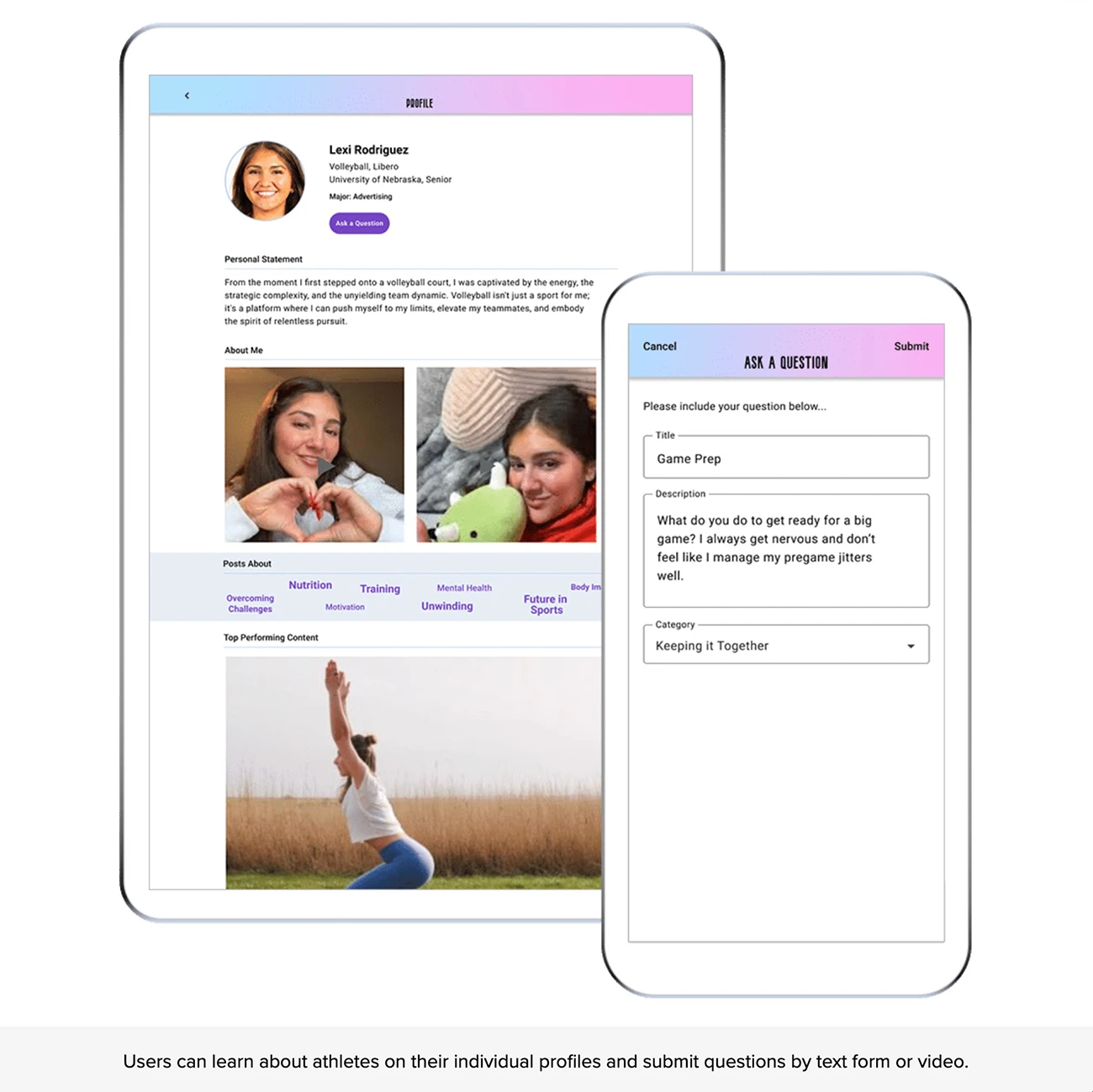 SheSports Mobile App