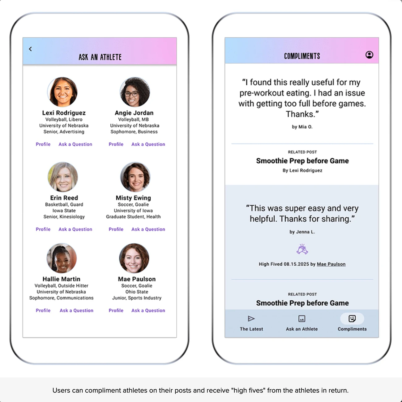 SheSports Mobile App