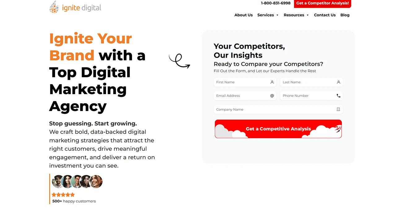 Ignite Digital Website