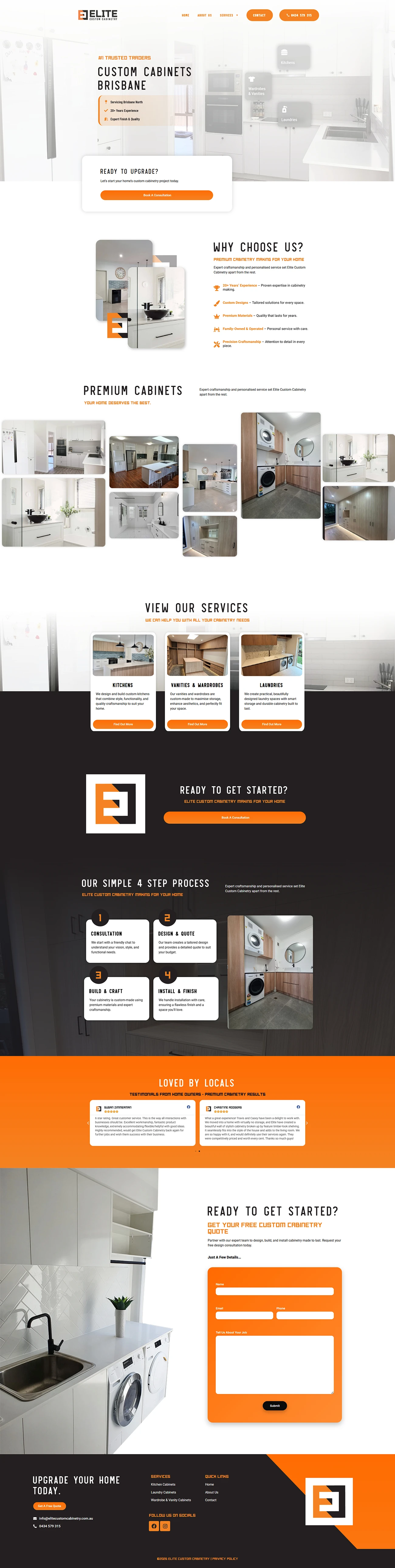 Elite Custom Cabinetry