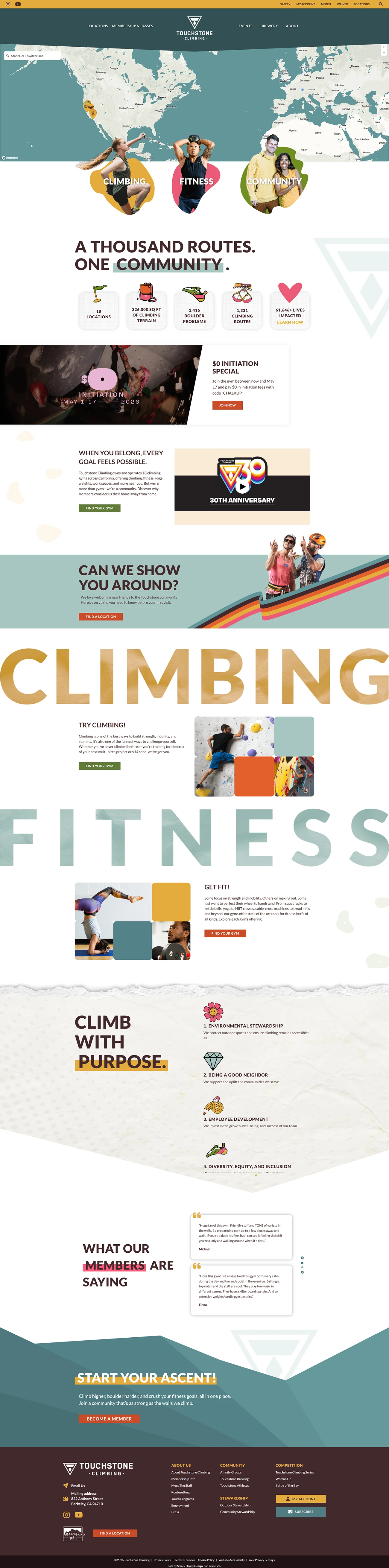Touchstone Climbing