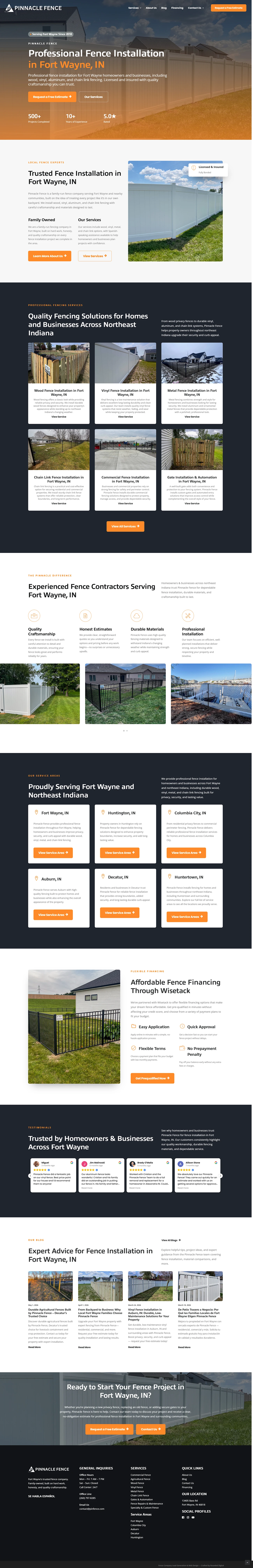 Pinnacle Fence