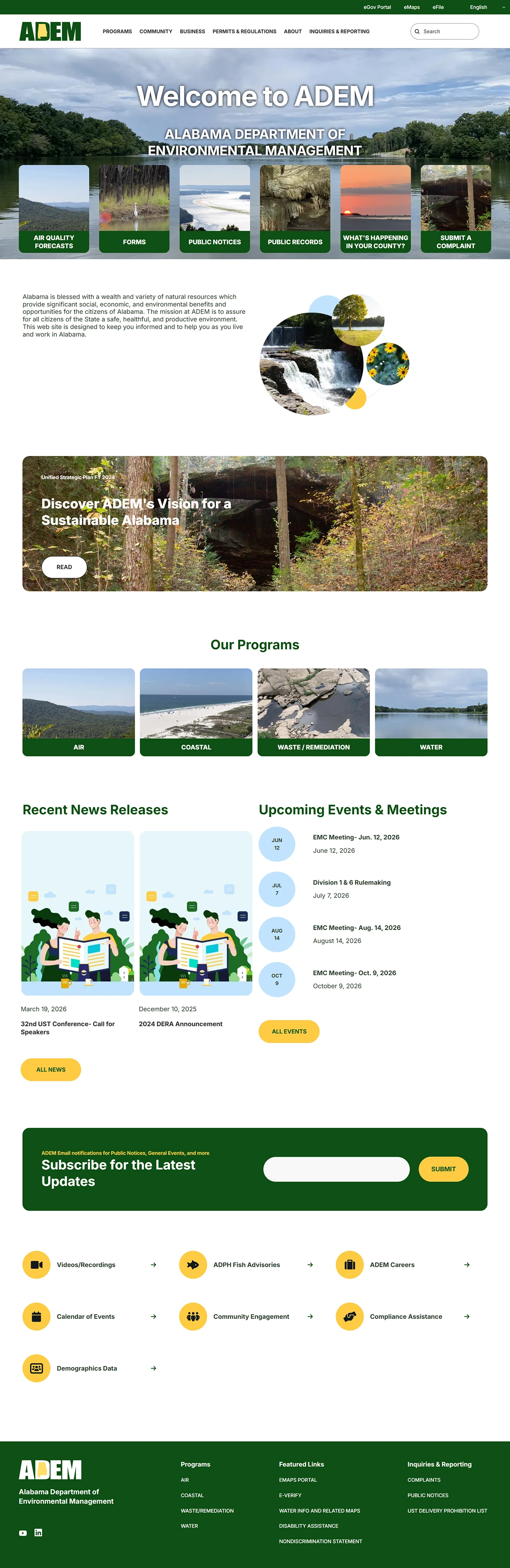 Alabama Department of Environmental Management