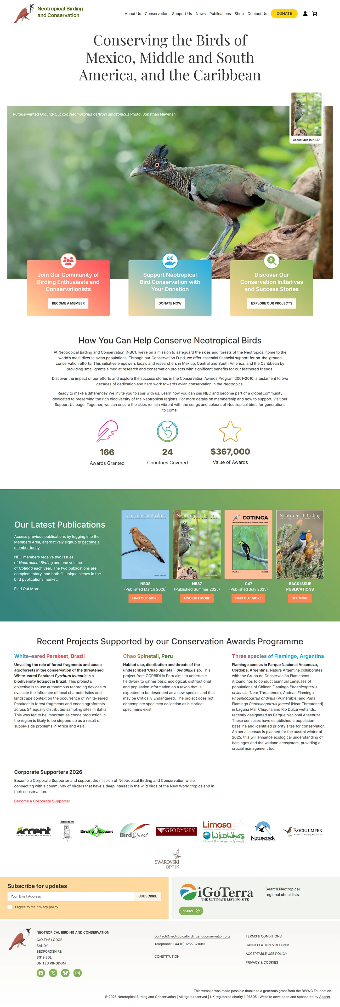 Neotropical Birding and Conversation