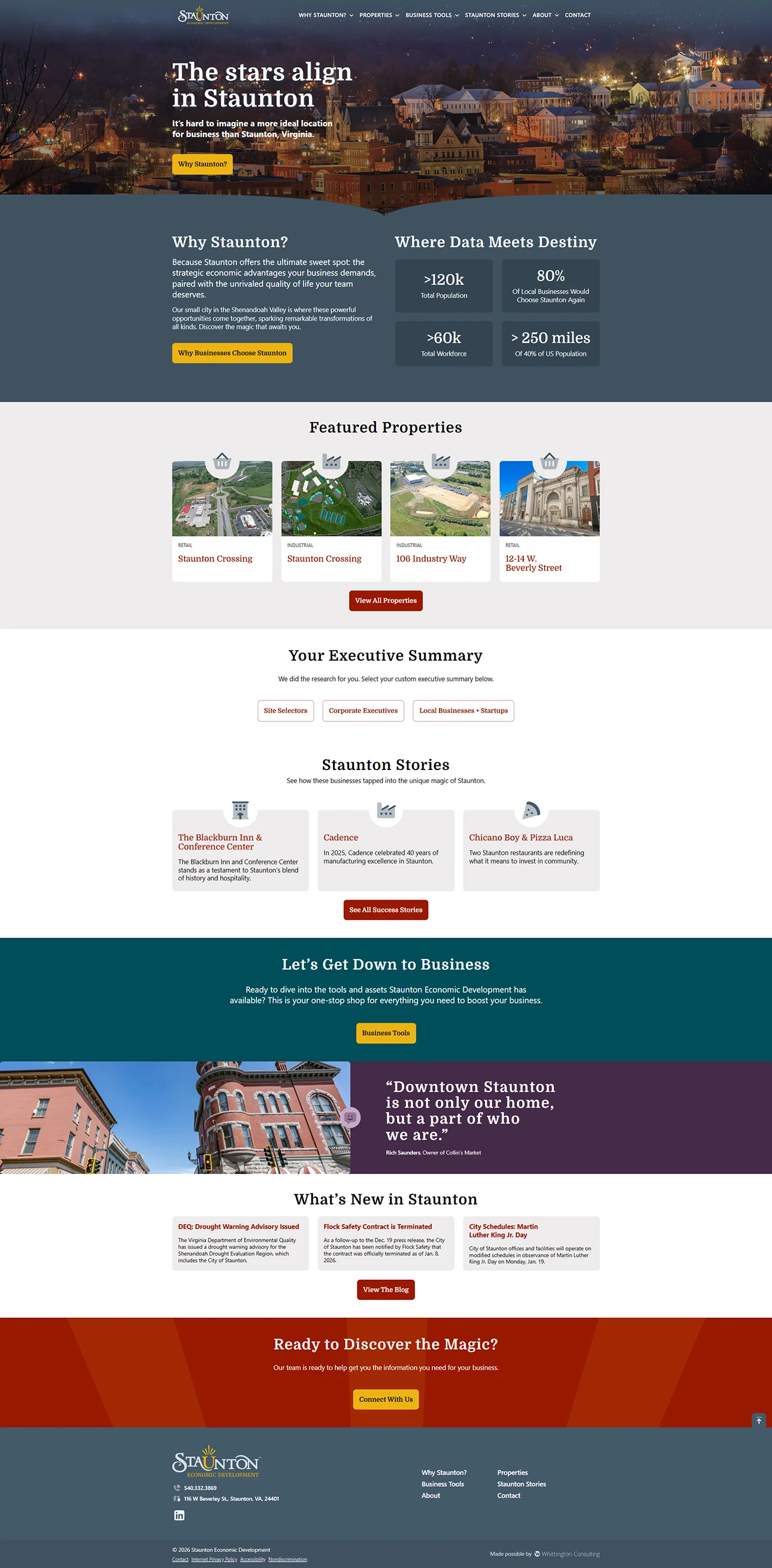 Staunton Economic Development
