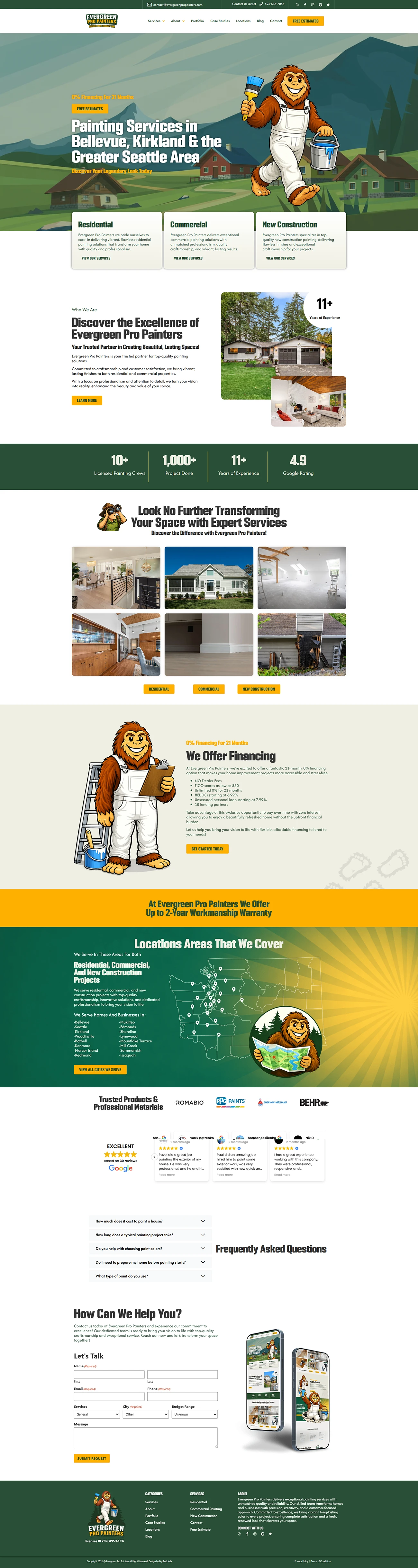 Evergreen Pro Painters