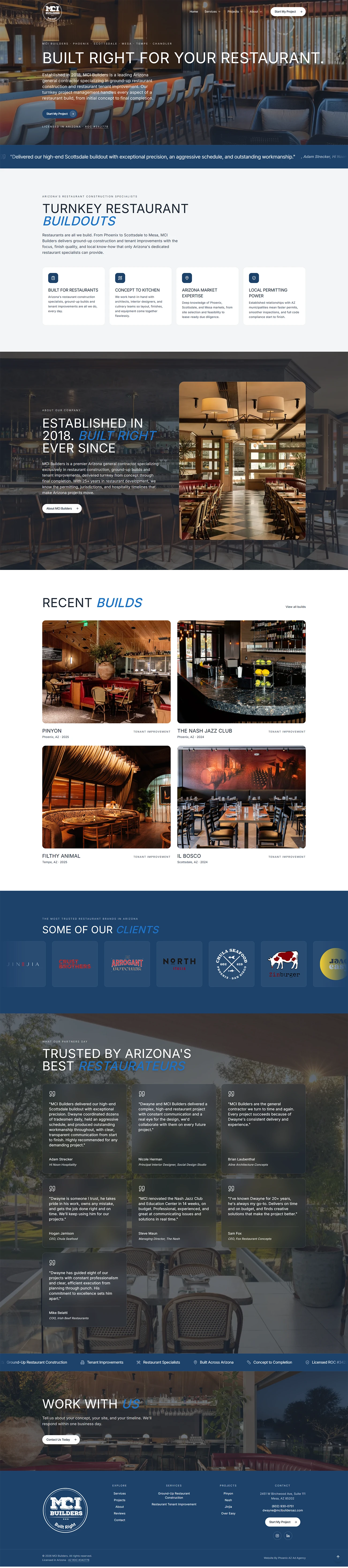 MCI Builders Arizona by Phoenix AZ Ad Agency