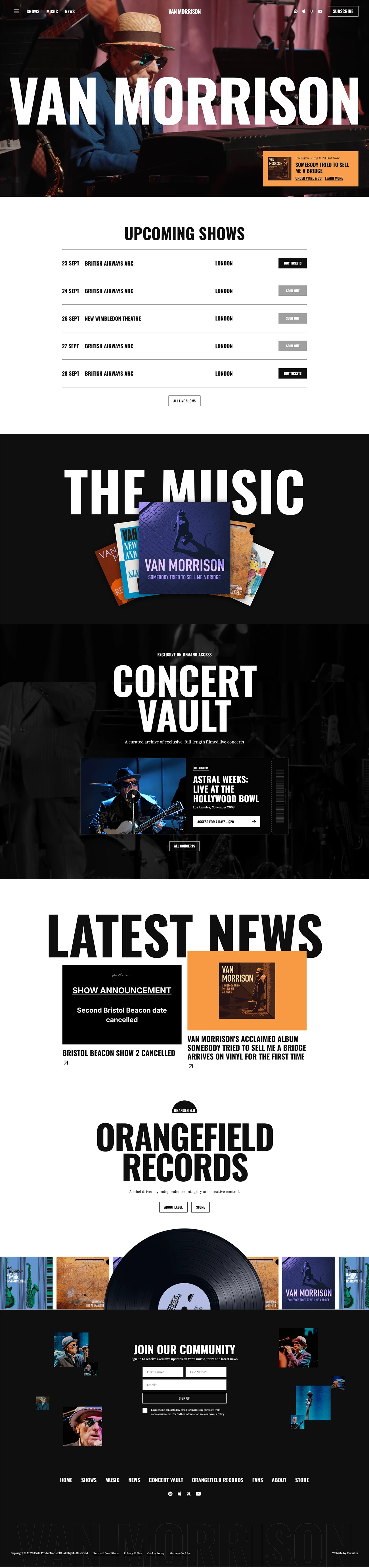 Van Morrison by Eyekiller