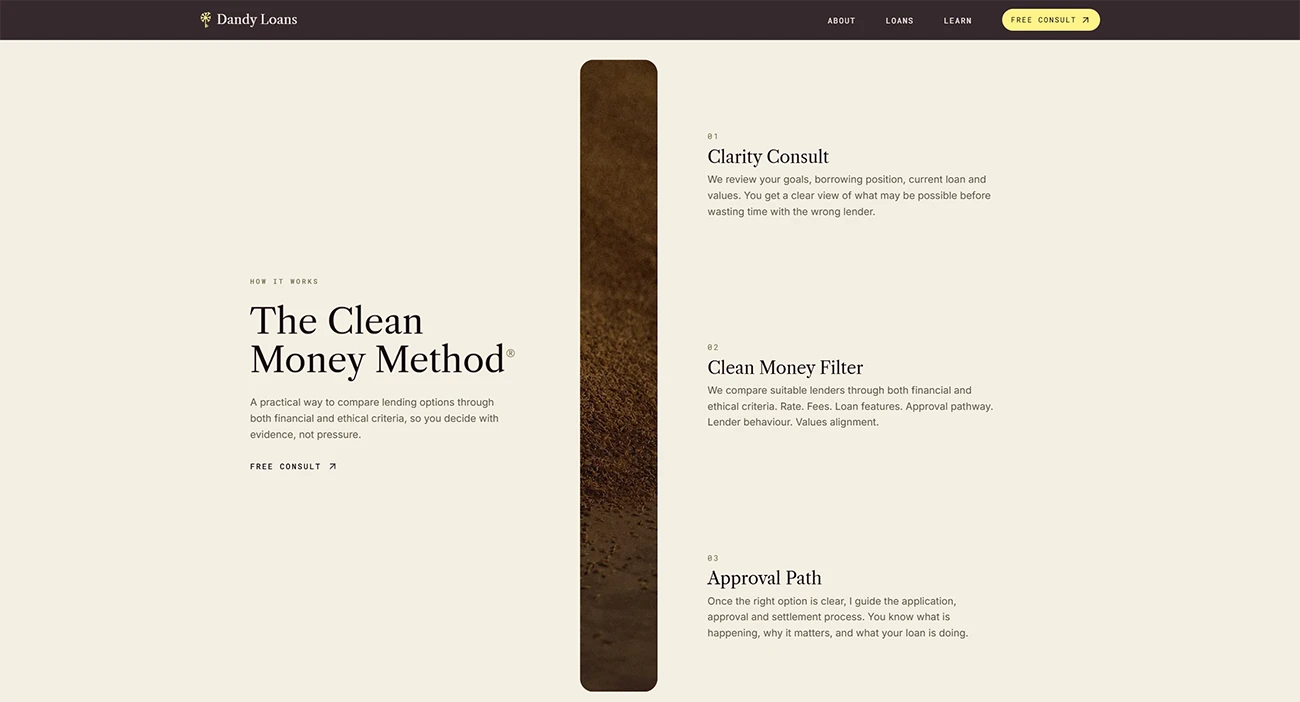Ethical Lending: Editorial Website by Adcraft by Adcraft Studio, screen 2