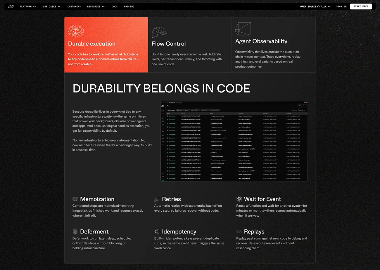 Inngest Developer Platform by Mad Creative Agency, screen 2