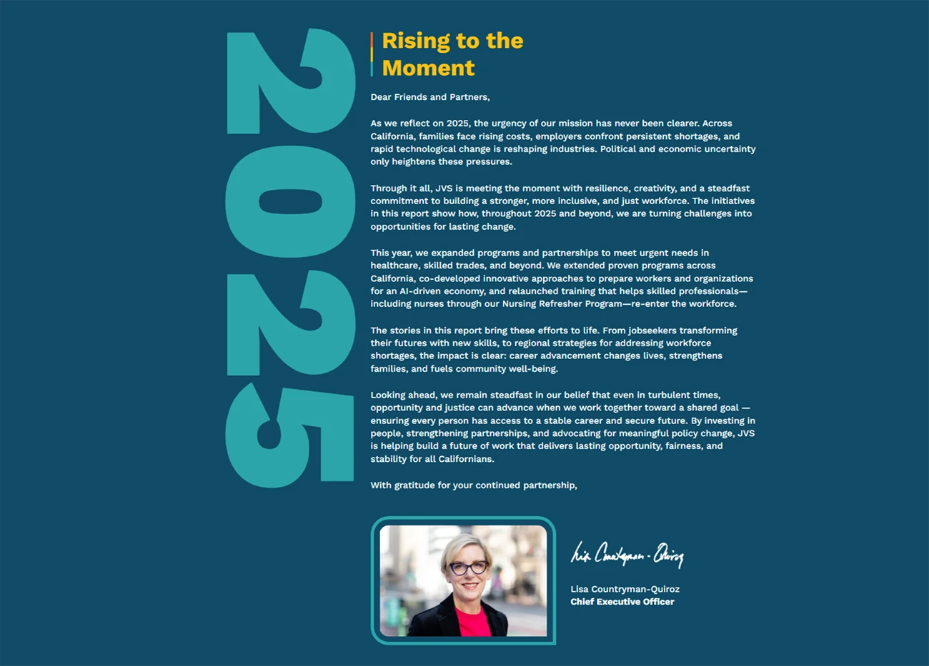 JVS 2025 Digital Impact Report by Boomerang Marketing, screen 2