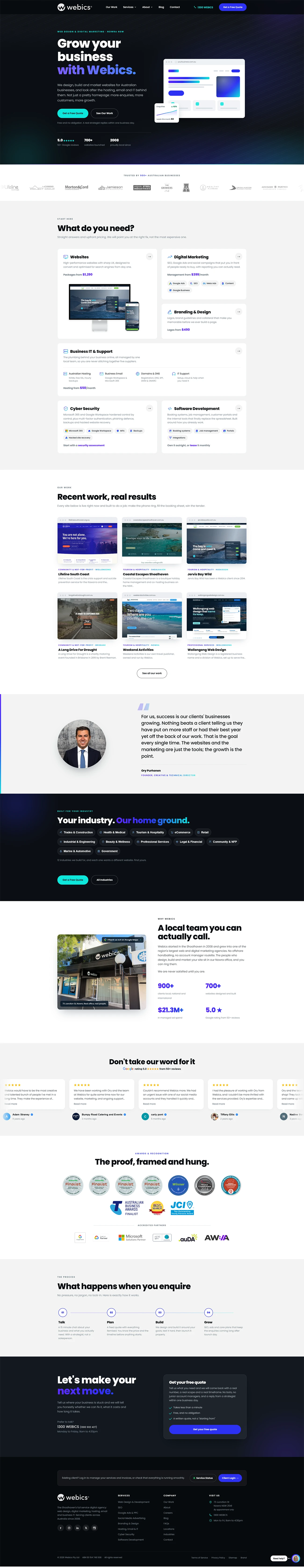 Webics: Web Design and Digital Marketing Agency by Webics Pty Ltd