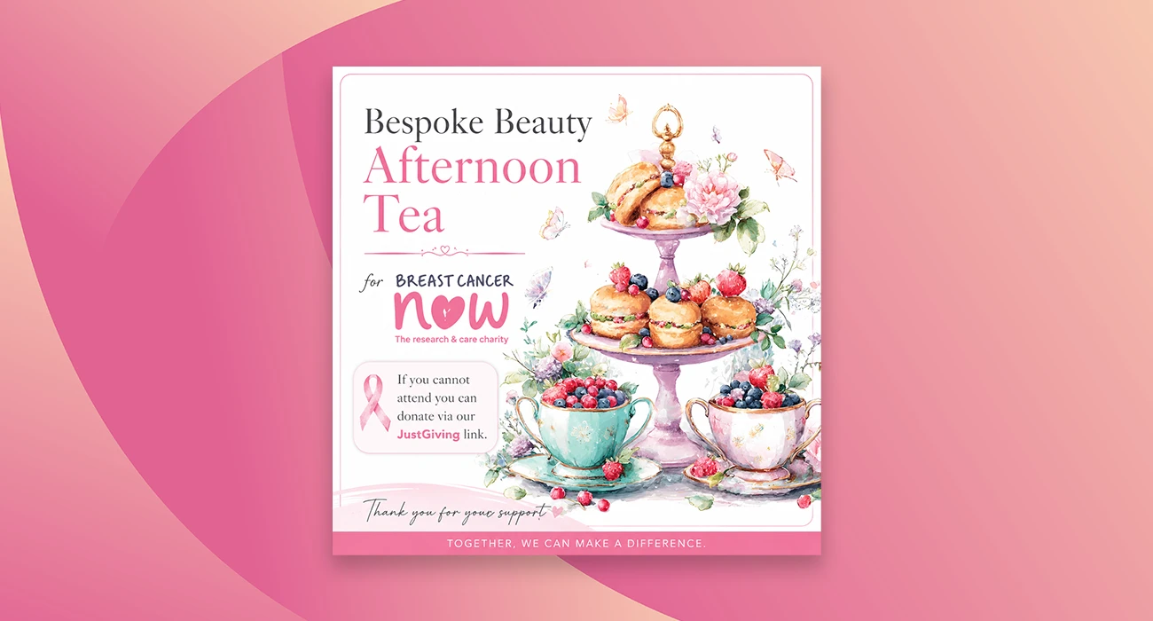 Bespoke Beauty's Breast Cancer Awareness Campaign by Mutatio Ltd