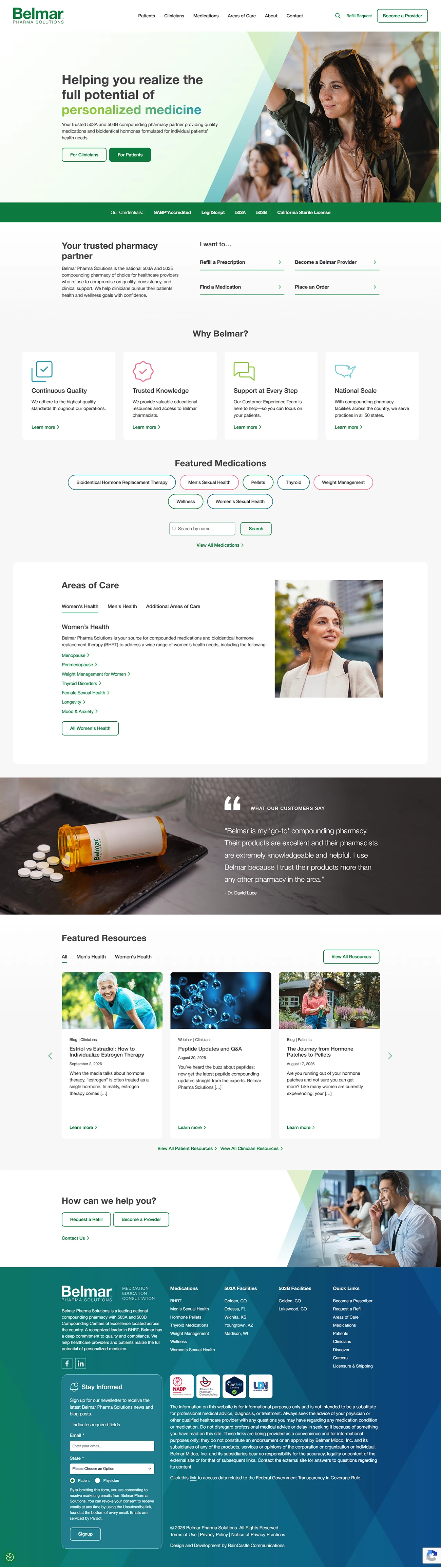 Personalized Medicine, Clearly Designed by Raincastle Communications