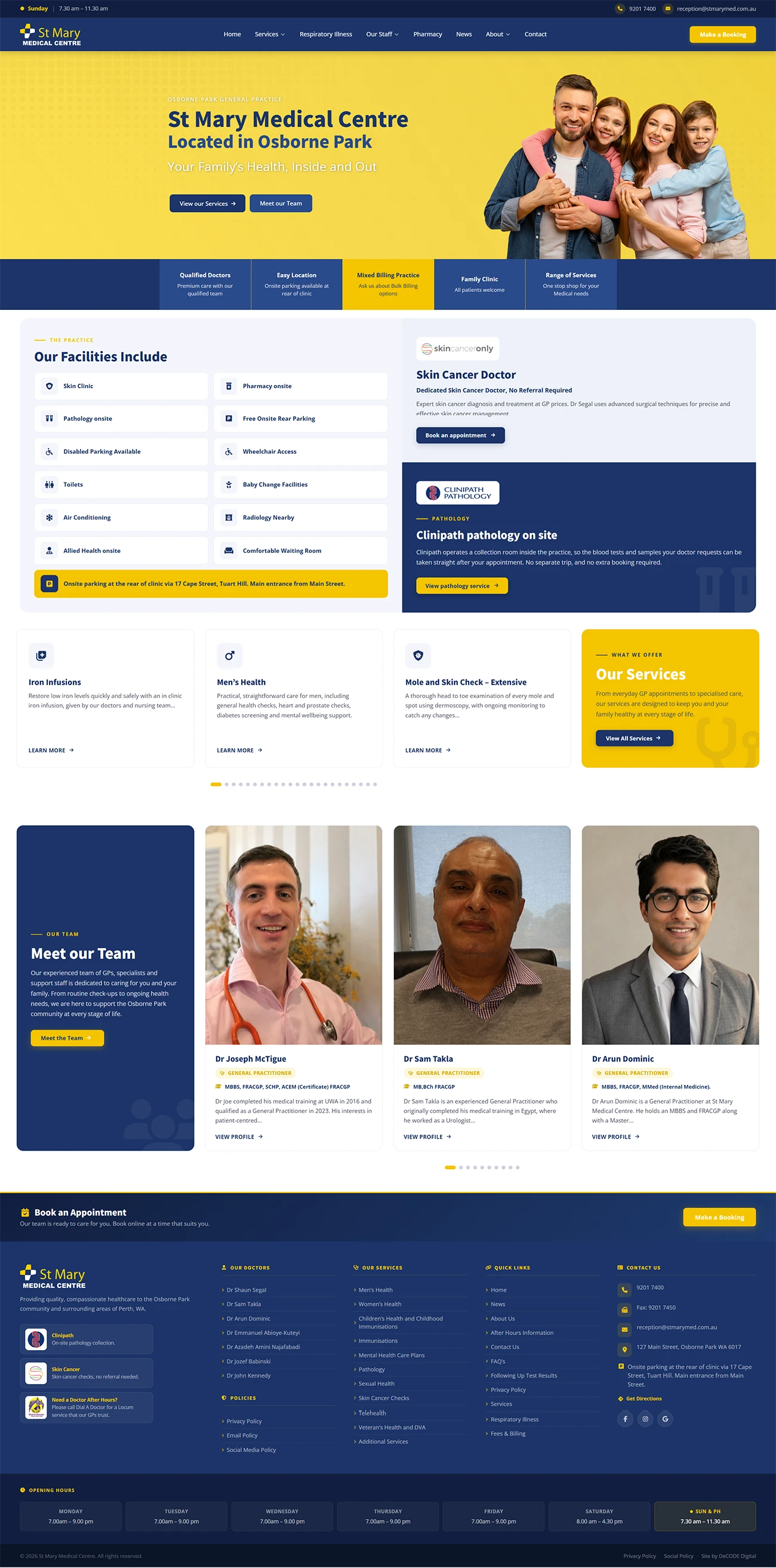 St Mary Medical Centre: Empty Tenancy to Page One by DeCODE Digital