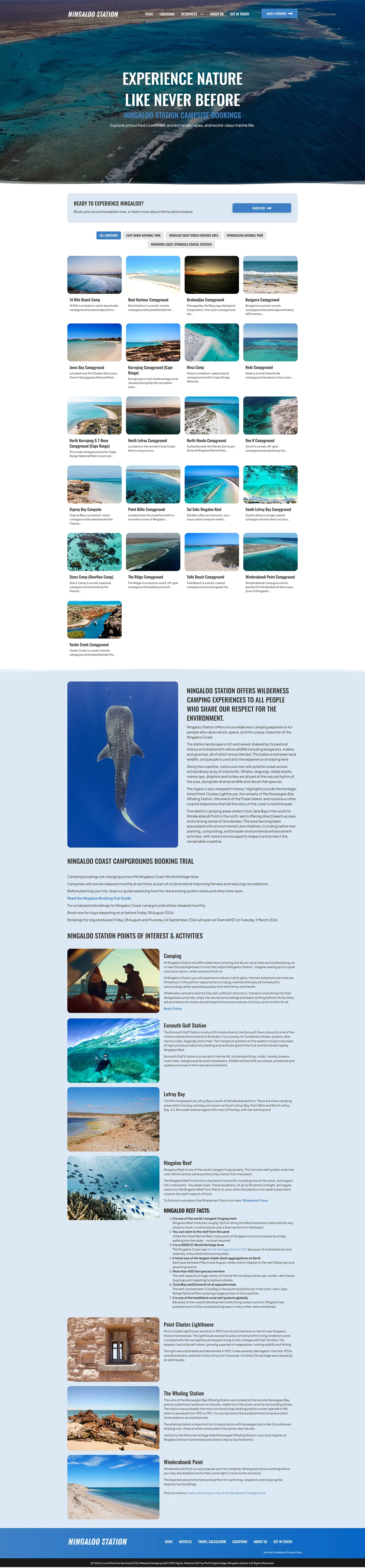 Ningaloo Station: The Booking Queue Left Behind by DeCODE Digital