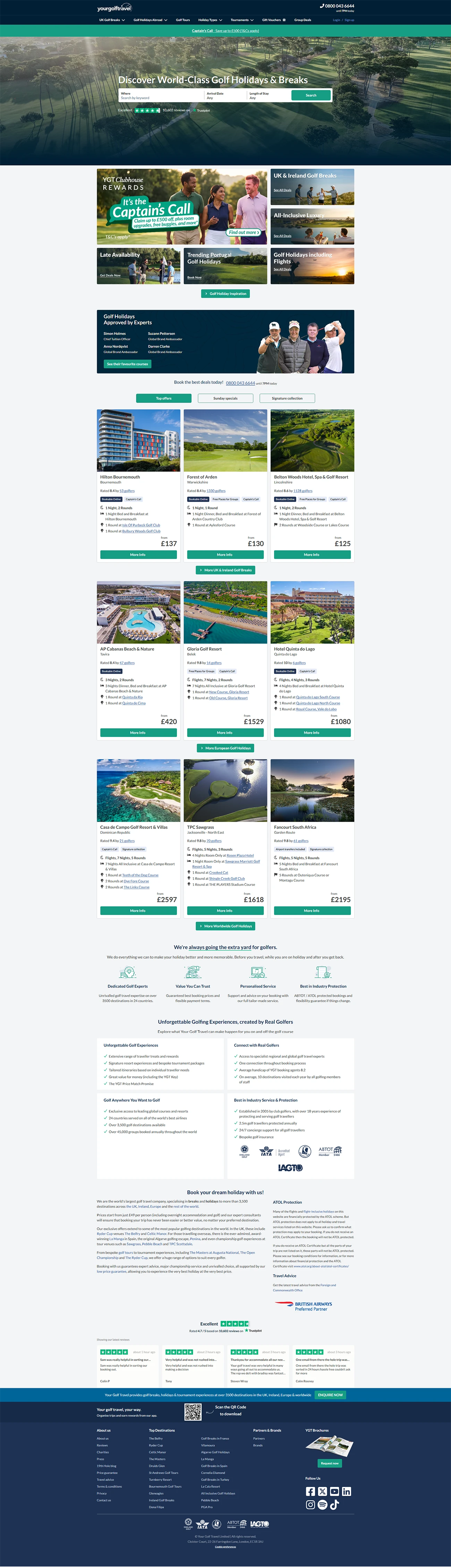 Your Golf Travel: Redesigning the Digital Booking Journey by Orium