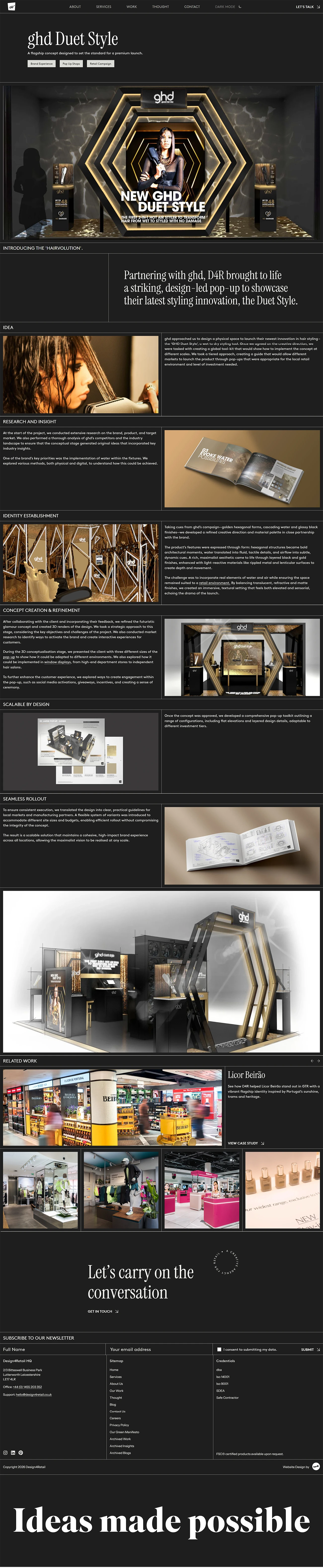 Design4Retail: Ideas Made Possible by Herdl Ltd, screen 4