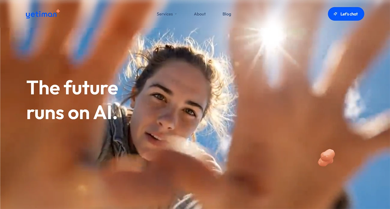 Yetiman: Innovative AI Solutions, screen 1