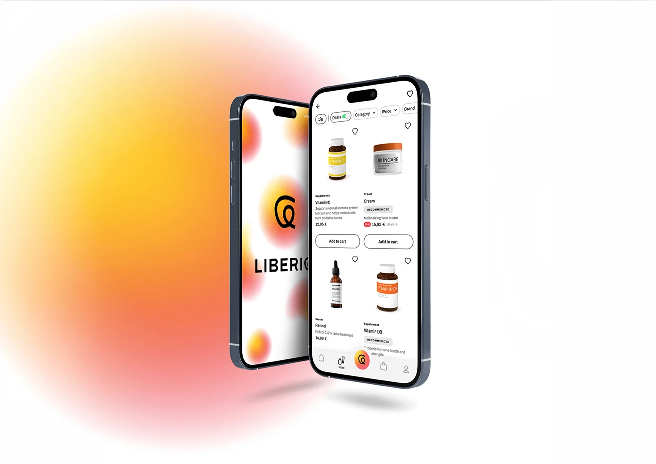 Liberiq: Personalized Beauty and Wellness App by Lloyds Digital, screen 3