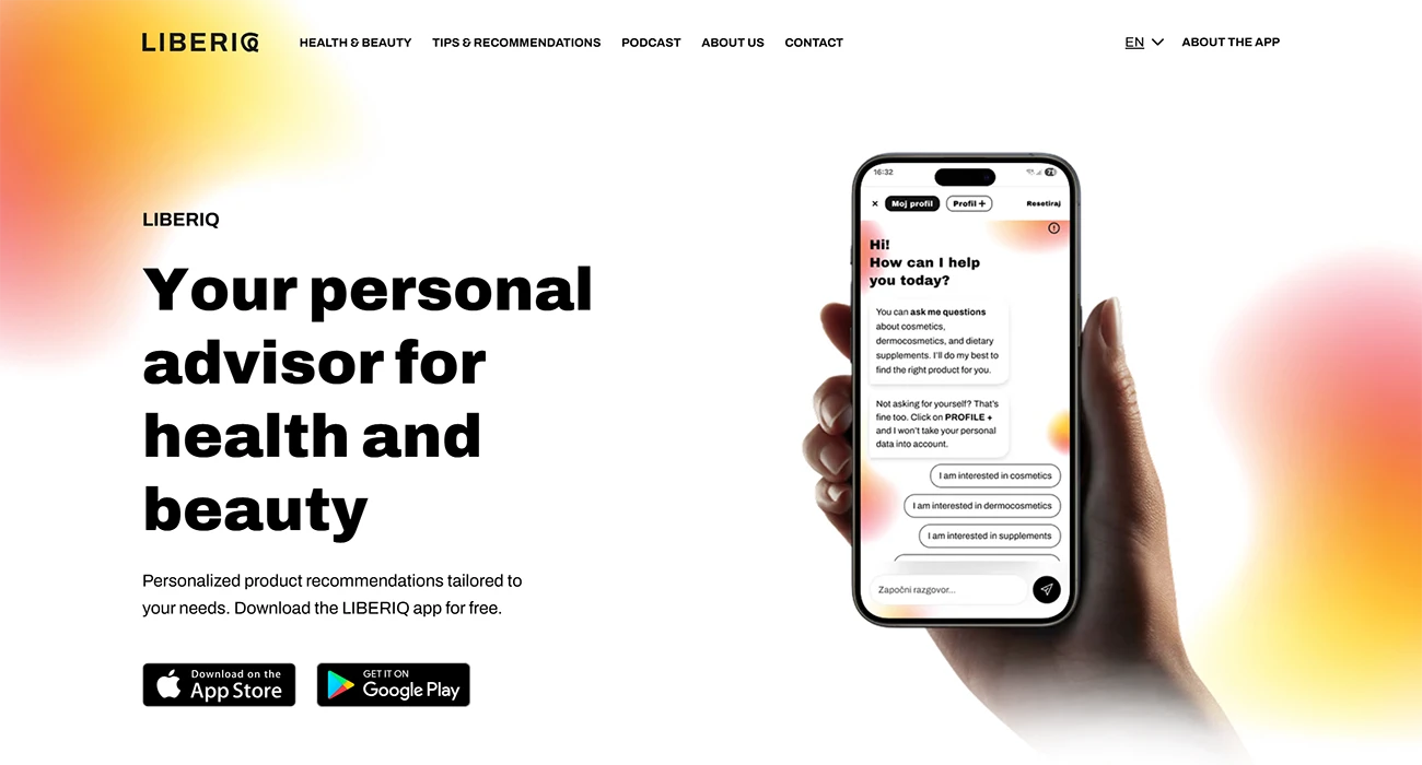 Liberiq: Personalized Beauty and Wellness App by Lloyds Digital